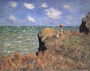 Claude Monet The Cliff Walk,Pourville Germany oil painting artist
